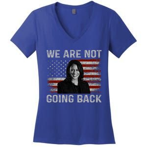 We Are Not Going Back Women's V-Neck T-Shirt