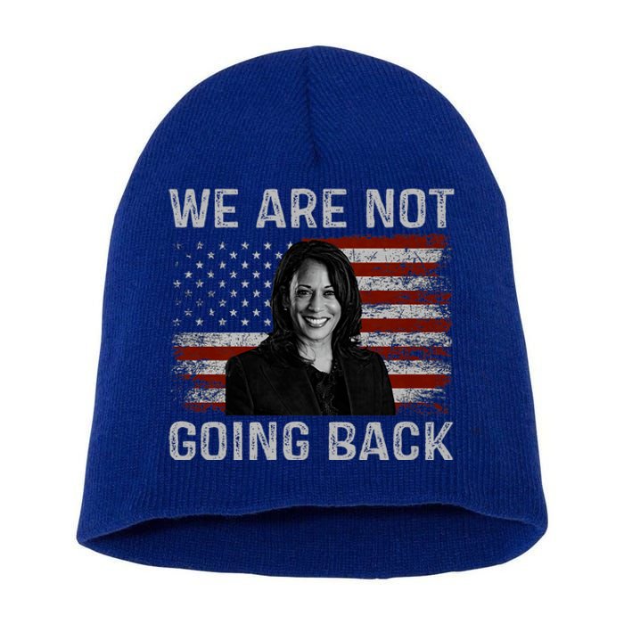 We Are Not Going Back Short Acrylic Beanie