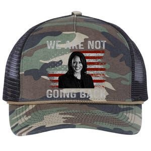 We Are Not Going Back Retro Rope Trucker Hat Cap