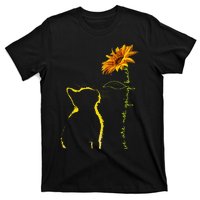 We Are Not Going Back Cat Sunflower Design Gift T-Shirt