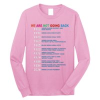 We Are Not Going Back Voting Rights Vote Long Sleeve Shirt