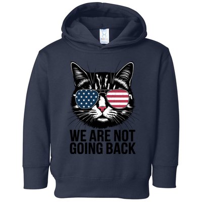 We Are Not Going Back Election Day Themed Artwork Toddler Hoodie