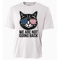 We Are Not Going Back Election Day Themed Artwork Cooling Performance Crew T-Shirt