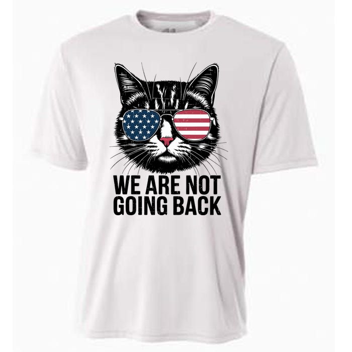 We Are Not Going Back Election Day Themed Artwork Cooling Performance Crew T-Shirt