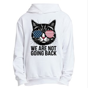 We Are Not Going Back Election Day Themed Artwork Urban Pullover Hoodie