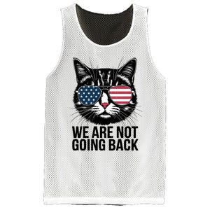 We Are Not Going Back Election Day Themed Artwork Mesh Reversible Basketball Jersey Tank