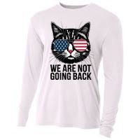 We Are Not Going Back Election Day Themed Artwork Cooling Performance Long Sleeve Crew