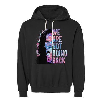 We Are Not Going Back Vintage 2024 Garment-Dyed Fleece Hoodie