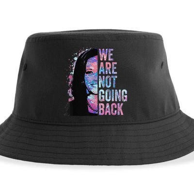 We Are Not Going Back Vintage 2024 Sustainable Bucket Hat