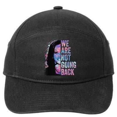 We Are Not Going Back Vintage 2024 7-Panel Snapback Hat