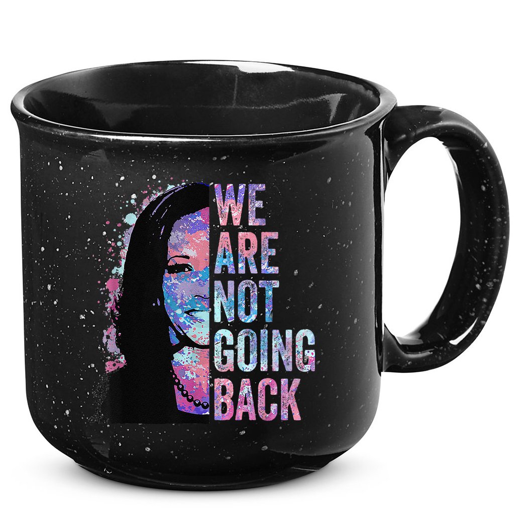 We Are Not Going Back Vintage 2024 15oz Campfire Ceramic Mug