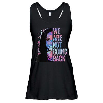 We Are Not Going Back Vintage 2024 Ladies Essential Flowy Tank
