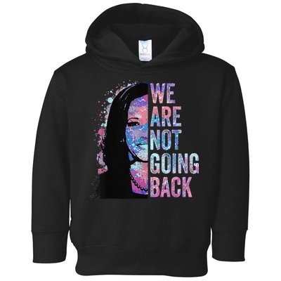 We Are Not Going Back Vintage 2024 Toddler Hoodie