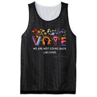 We Are Not Going Back Like Ever Feminist Human Rights Mesh Reversible Basketball Jersey Tank