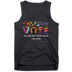 We Are Not Going Back Like Ever Feminist Human Rights Tank Top