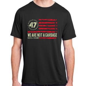 We Are Not A Garbage Votetrump 2024 Adult ChromaSoft Performance T-Shirt