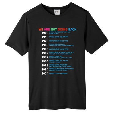 We Are Not Going Back Voting Rights Vote Reproductive Tall Fusion ChromaSoft Performance T-Shirt