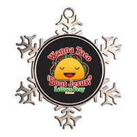 Wana Taco Bout Jesus Lettuce Pray Mark 16:15 Metallic Star Ornament