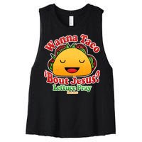 Wana Taco Bout Jesus Lettuce Pray Mark 16:15 Women's Racerback Cropped Tank