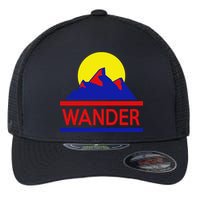 Wander The World Flexfit Unipanel Trucker Cap