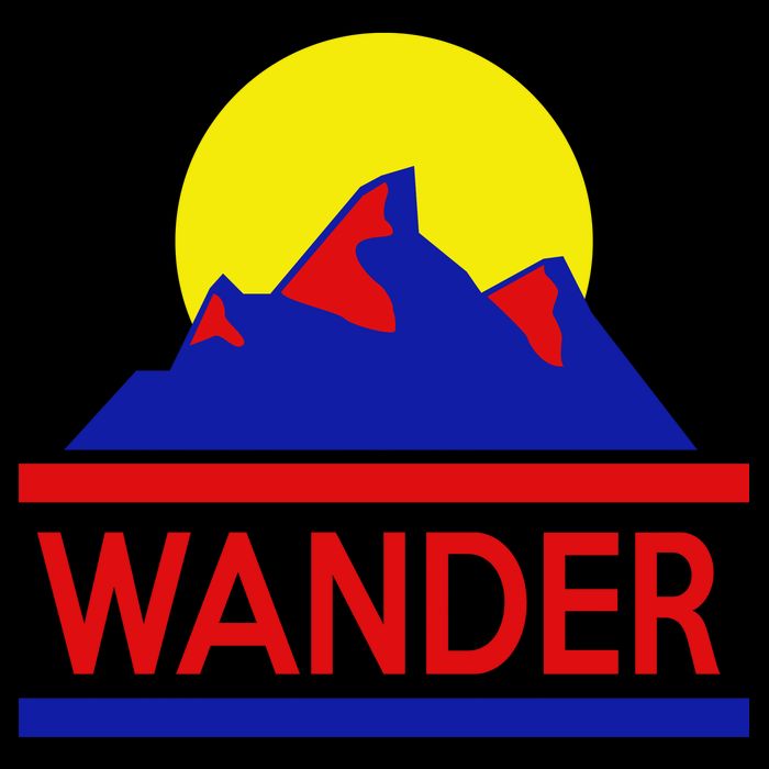 Wander The World Flexfit Unipanel Trucker Cap