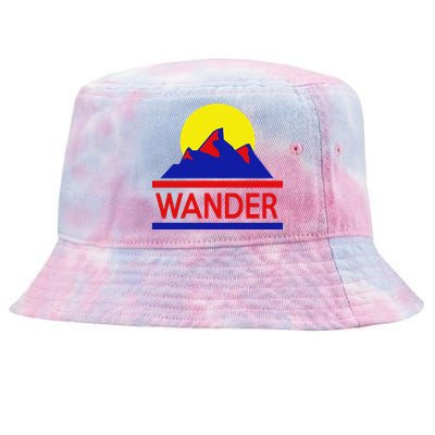 Wander The World Tie-Dyed Bucket Hat