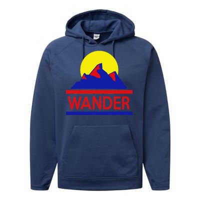 Wander The World Performance Fleece Hoodie