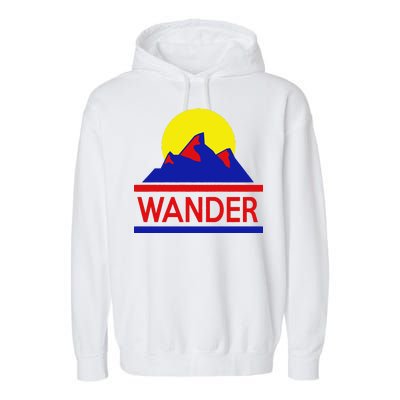 Wander The World Garment-Dyed Fleece Hoodie