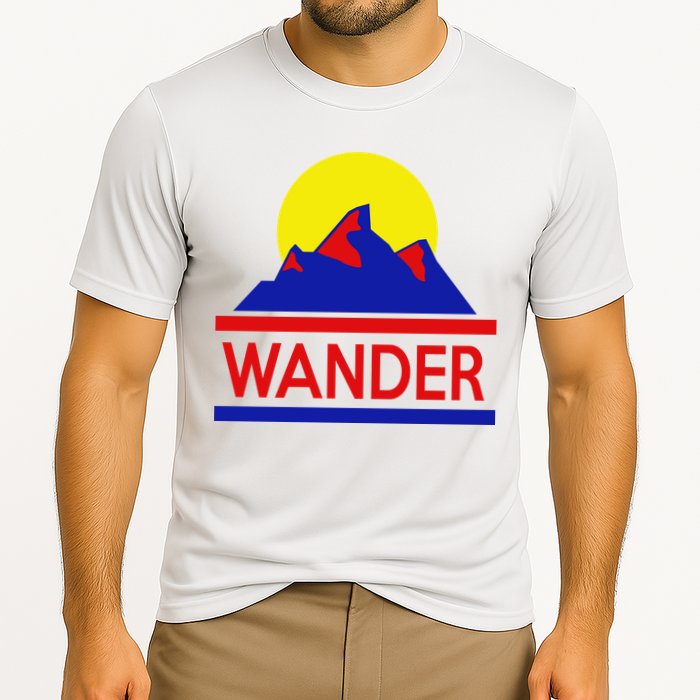 Wander The World Cooling Performance Crew T-Shirt