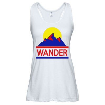 Wander The World Ladies Essential Flowy Tank