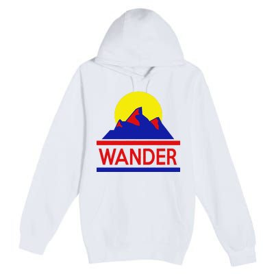 Wander The World Premium Pullover Hoodie