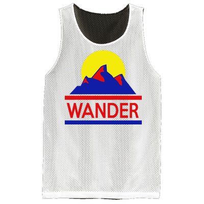 Wander The World Mesh Reversible Basketball Jersey Tank