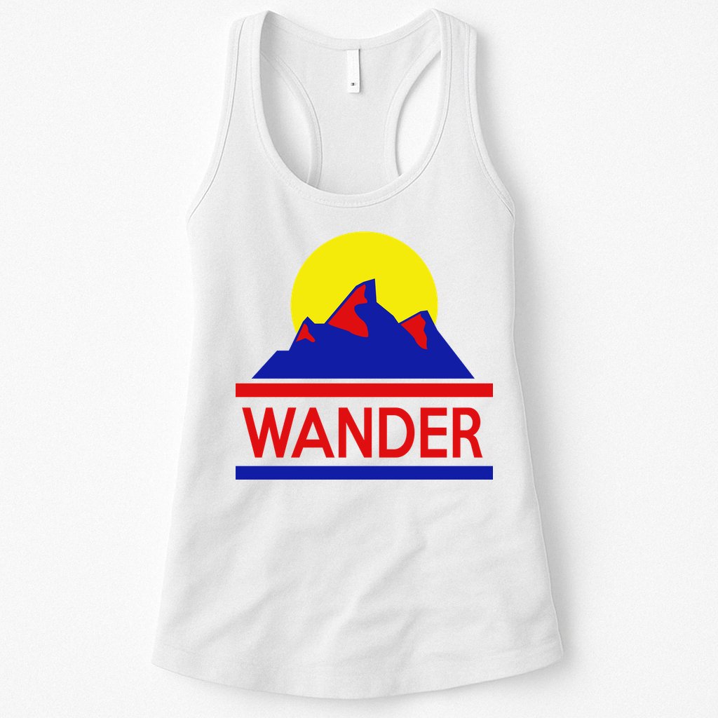 Wander The World Womens Tank Top
