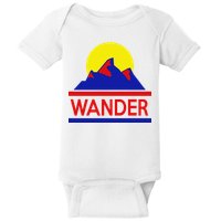 Wander The World Baby Bodysuit