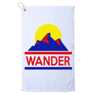 Wander The World Golf Towel