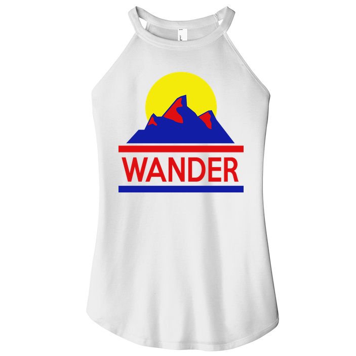 Wander The World Women's Perfect Tri Rocker Tank
