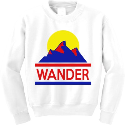 Wander The World Kids Sweatshirt