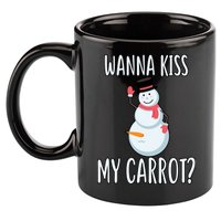 Wanna Kiss My Carrot? 11oz C Handle Ceramic Mug