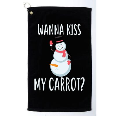 Wanna Kiss My Carrot? Golf Towel