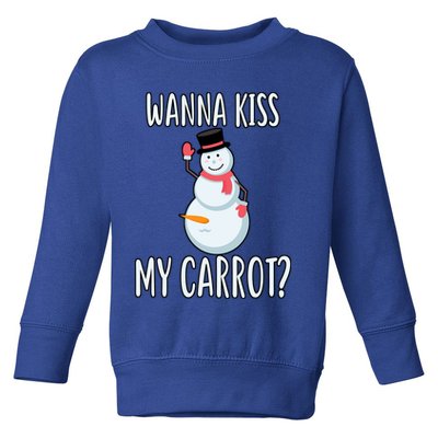 Wanna Kiss My Carrot? Toddler Sweatshirt