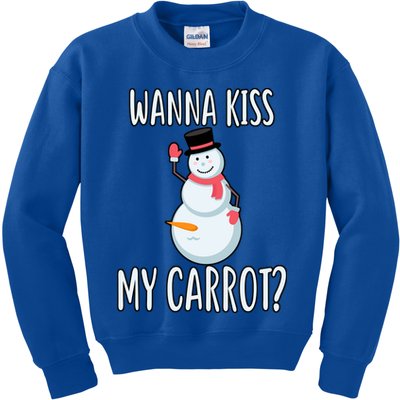 Wanna Kiss My Carrot? Kids Sweatshirt