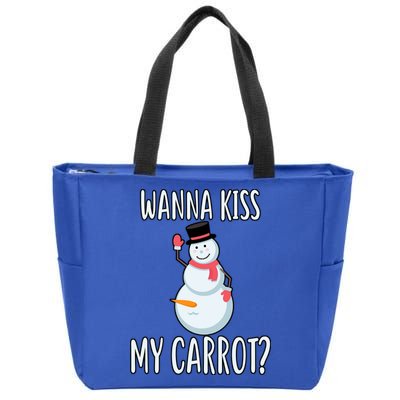 Wanna Kiss My Carrot? Zip Tote Bag