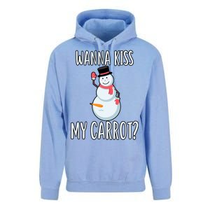 Wanna Kiss My Carrot? Unisex Surf Hoodie