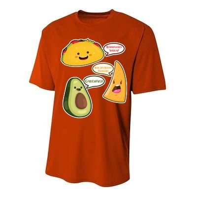 Wanna Taco Bout It Nacho Preoblem Gaucward Performance Sprint T-Shirt