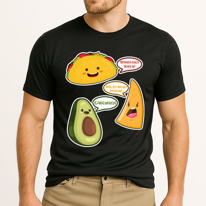Wanna Taco Bout It Nacho Preoblem Gaucward Cooling Performance Crew T-Shirt
