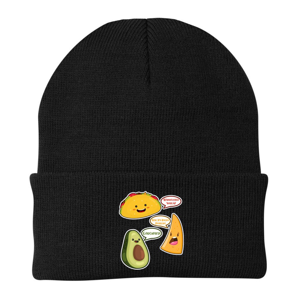 Wanna Taco Bout It Nacho Preoblem Gaucward Beanie