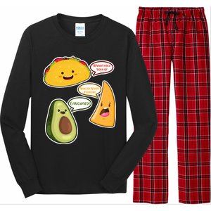 Wanna Taco Bout It Nacho Preoblem Gaucward Long Sleeve Pajama Set