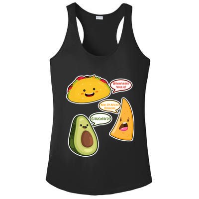 Wanna Taco Bout It Nacho Preoblem Gaucward Ladies PosiCharge Competitor Racerback Tank
