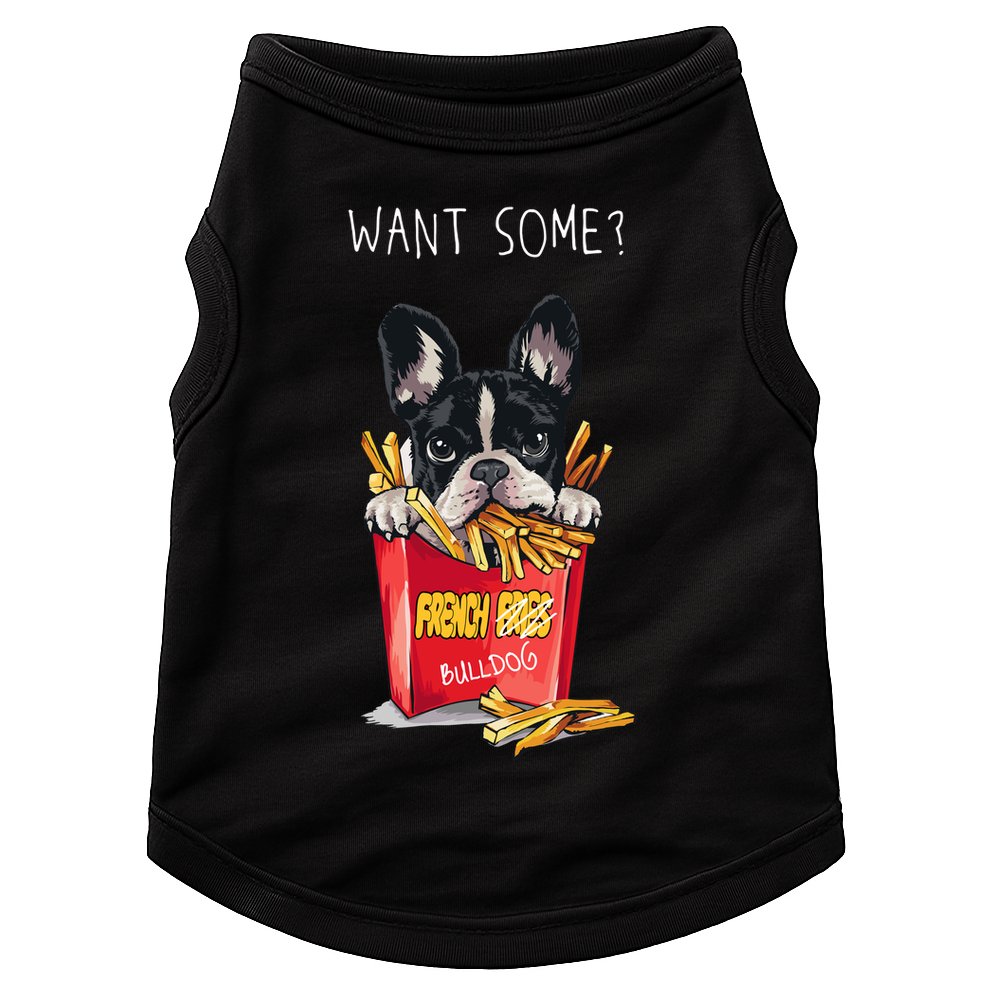 Want Some French Bulldog  Doggie Tank