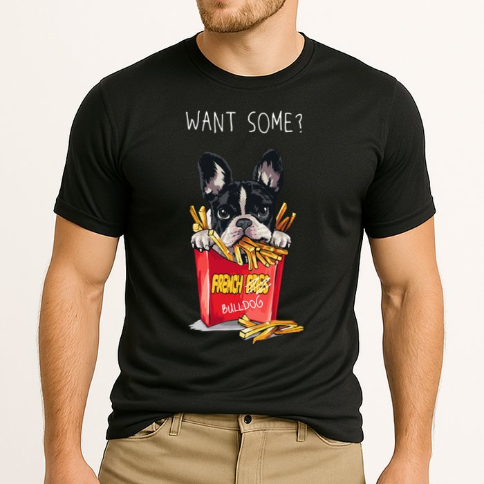 Want Some French Bulldog  Cooling Performance Crew T-Shirt
